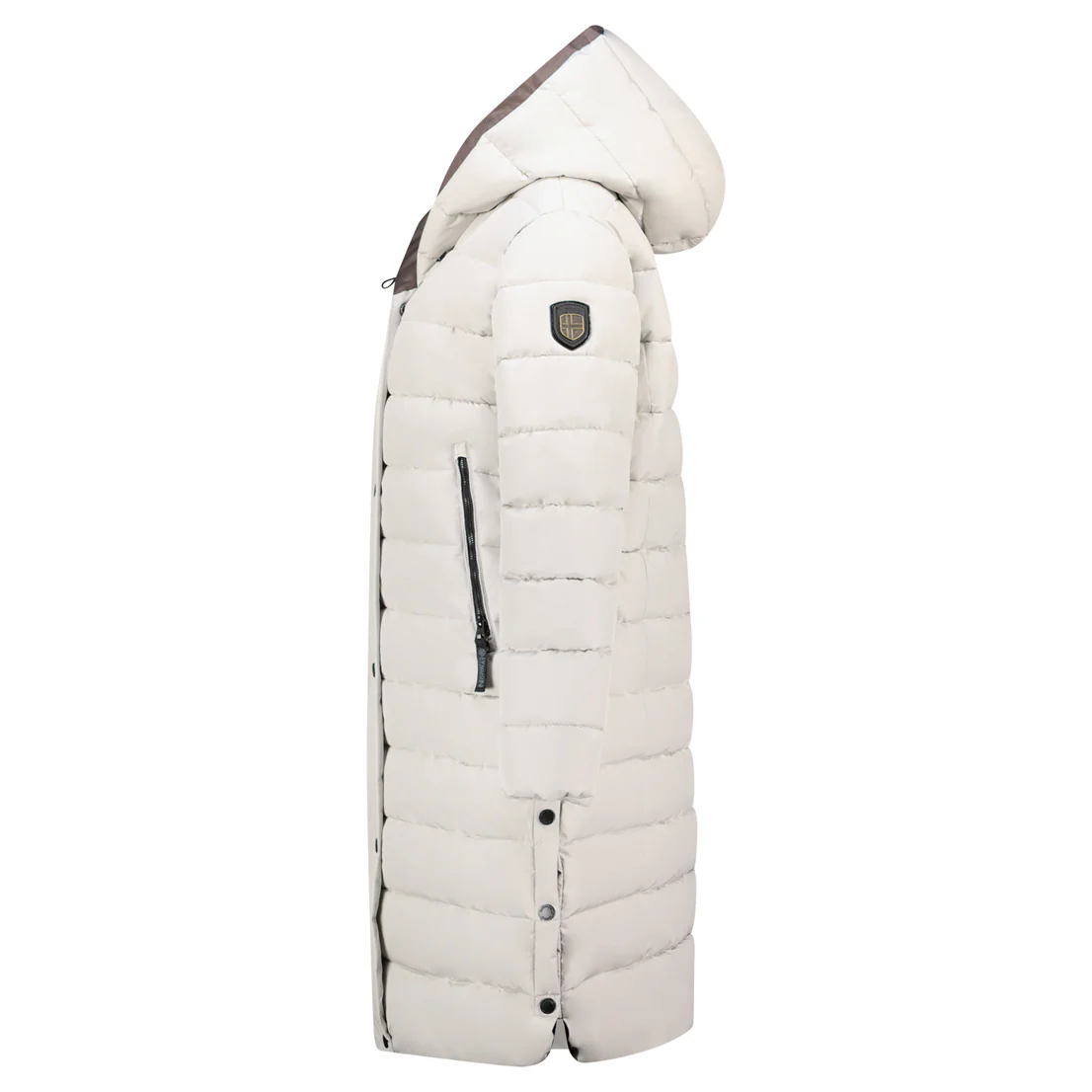 Parka De Mujer Constance Gris - Image 4