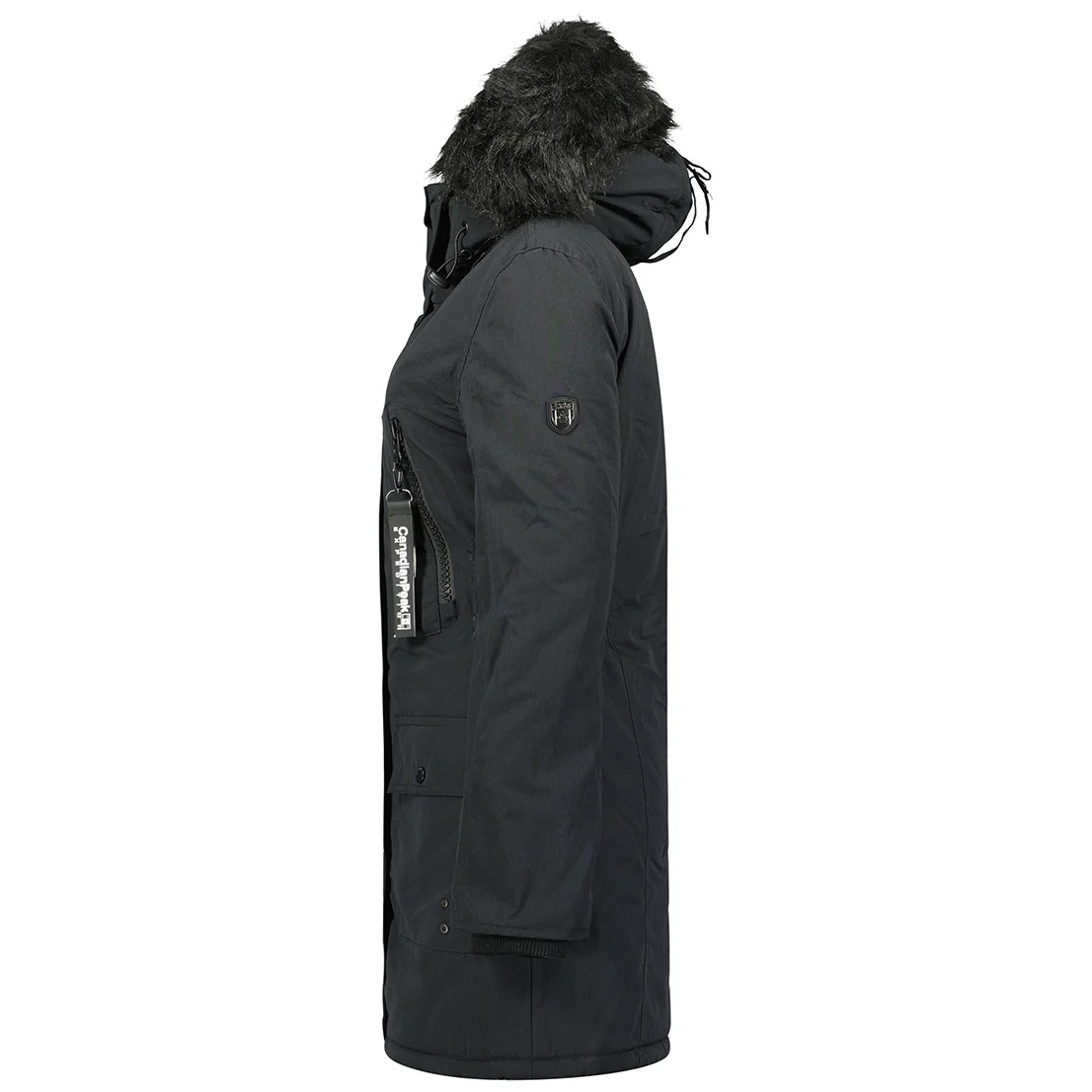 Parka De Mujer Corteak Negro - Image 4