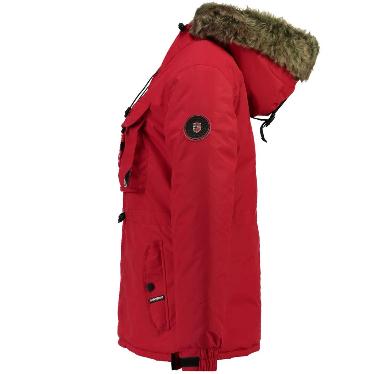 Parka De Niña Baby Rojo - Image 3