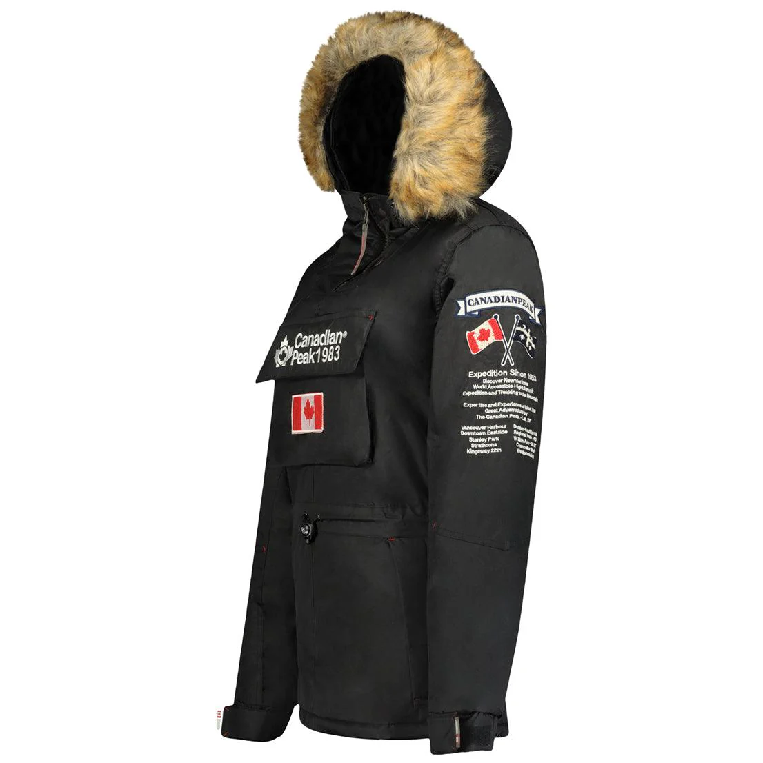 Parka De Niña Banapeak Negro - Image 3