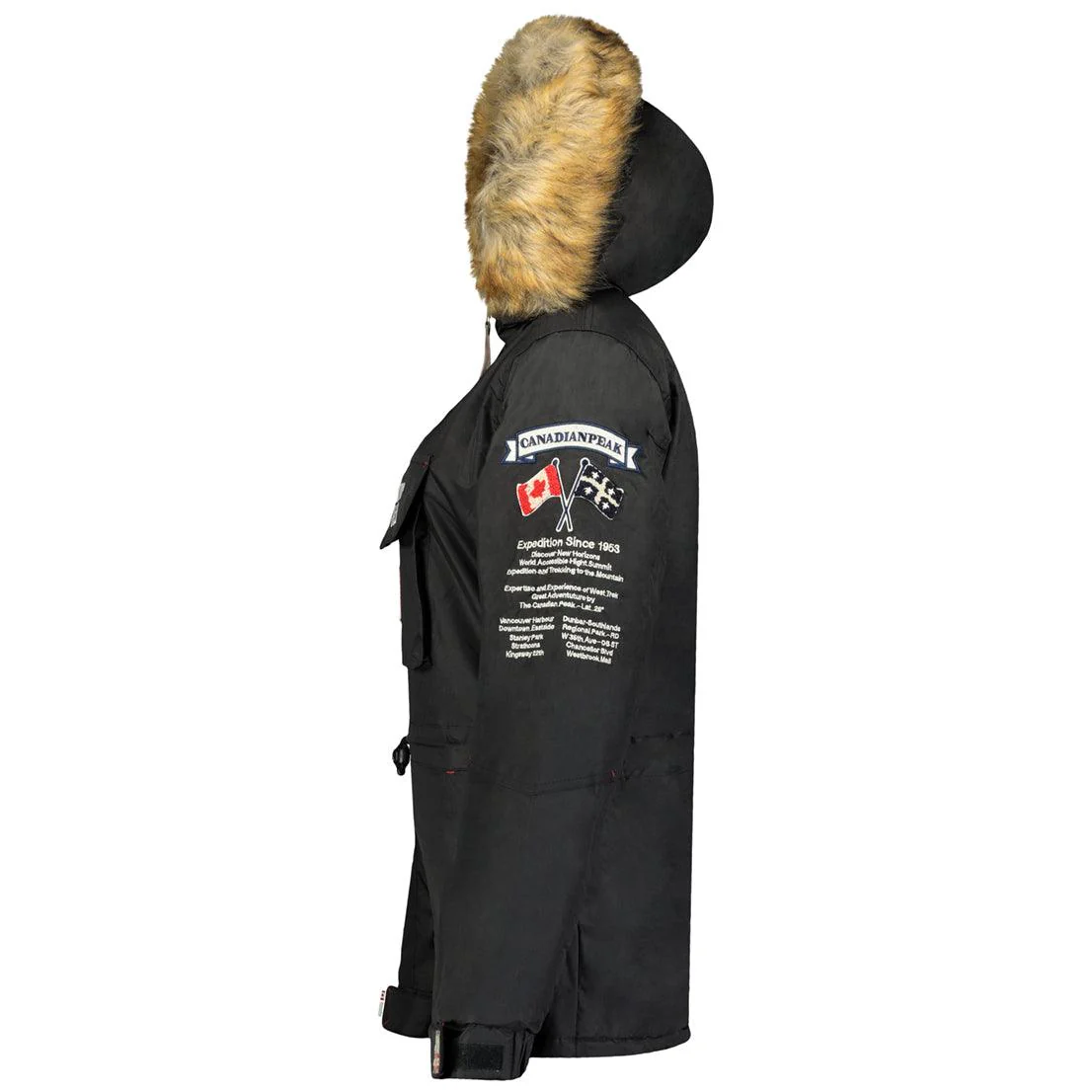 Parka De Niña Banapeak Negro - Image 4