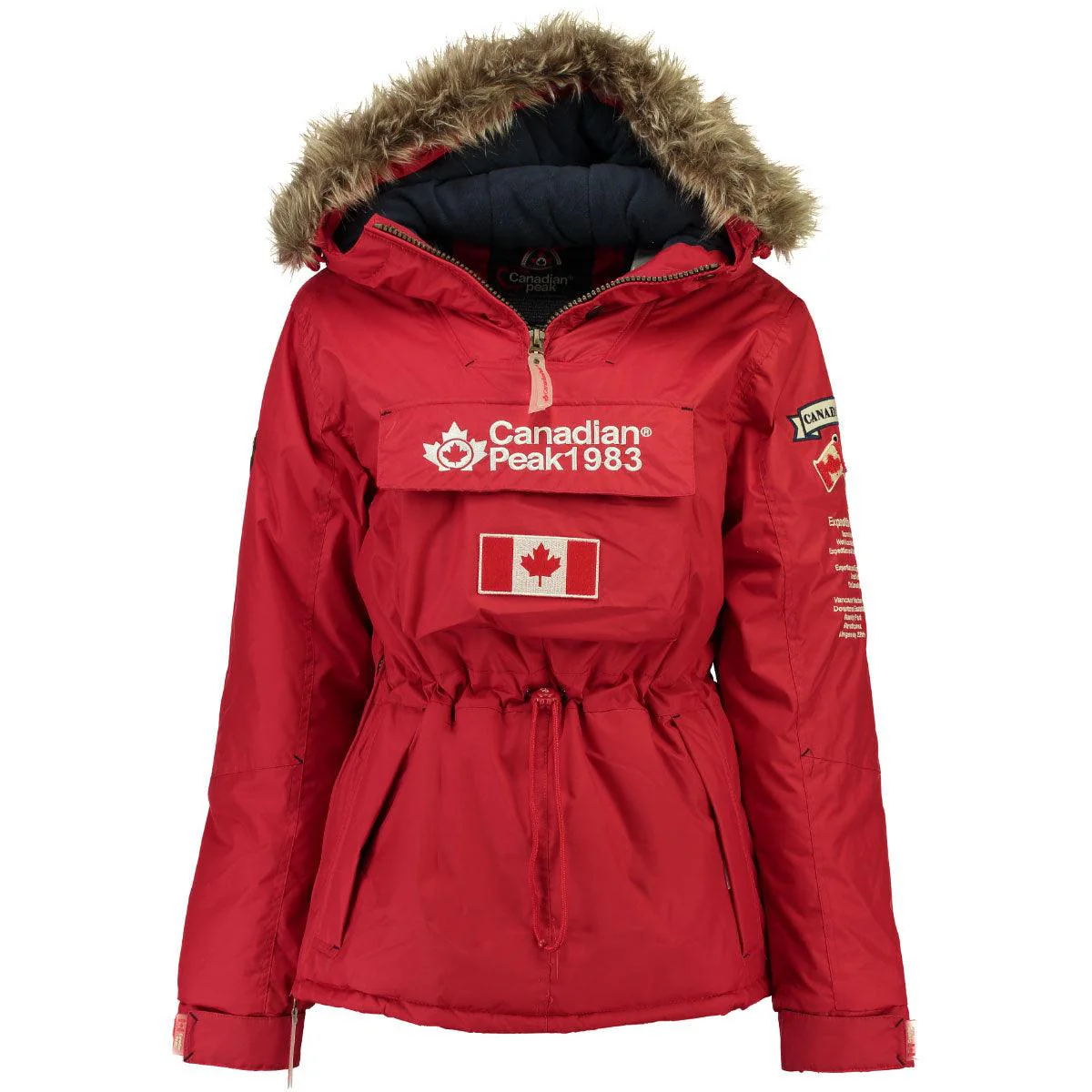 Parka De Niña Banina Rojo