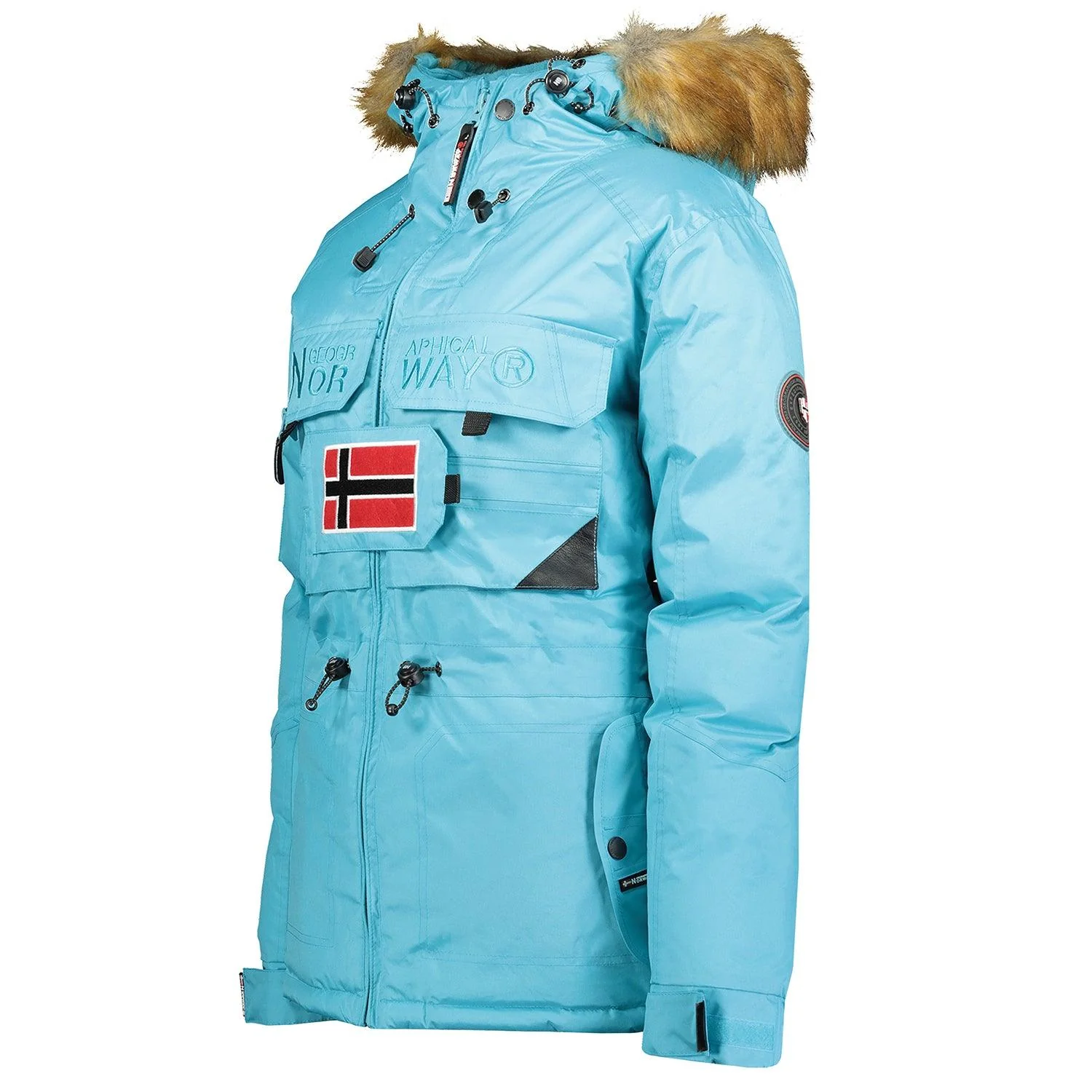 Parka De Niña Bellaciao Turquesa - Image 3