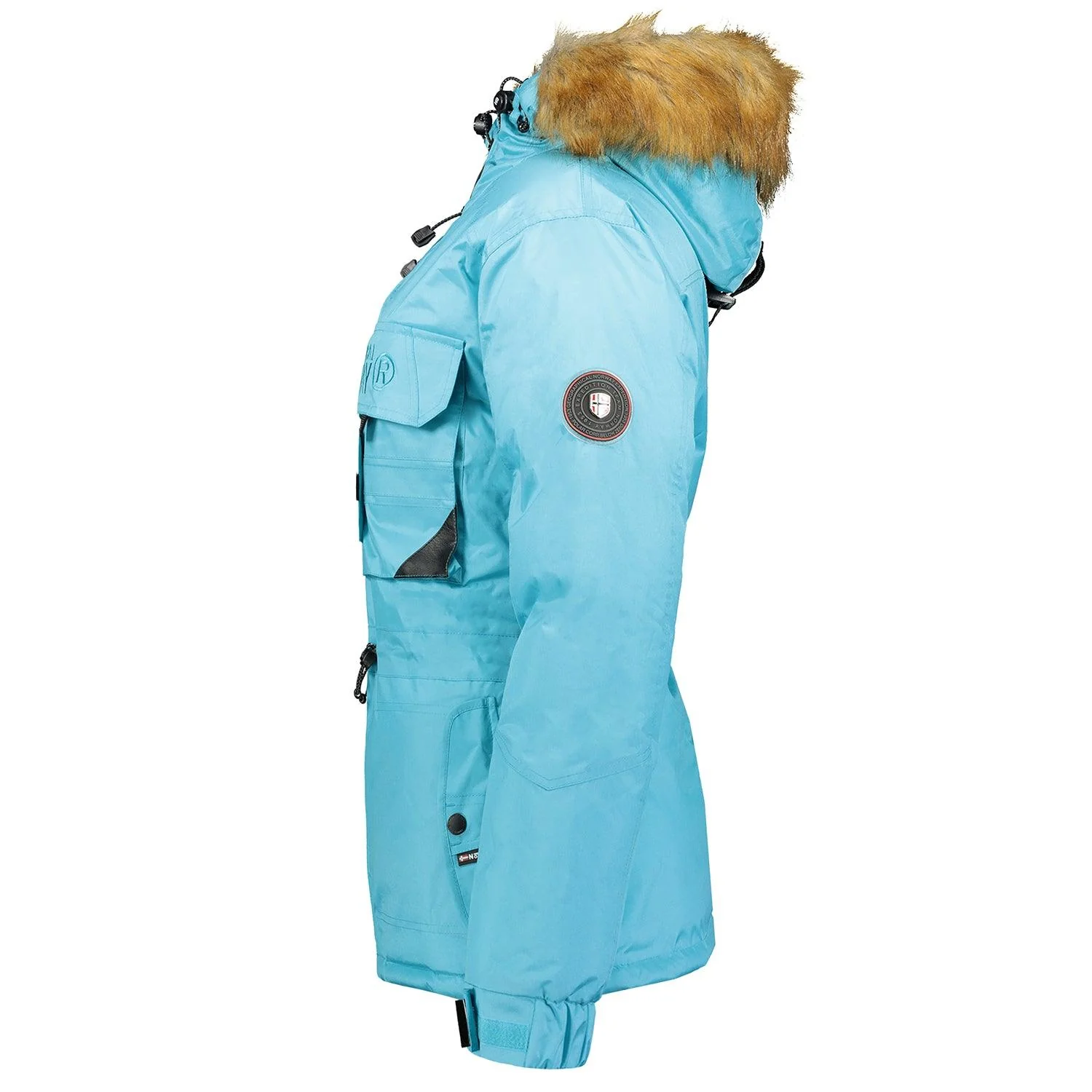 Parka De Niña Bellaciao Turquesa - Image 4