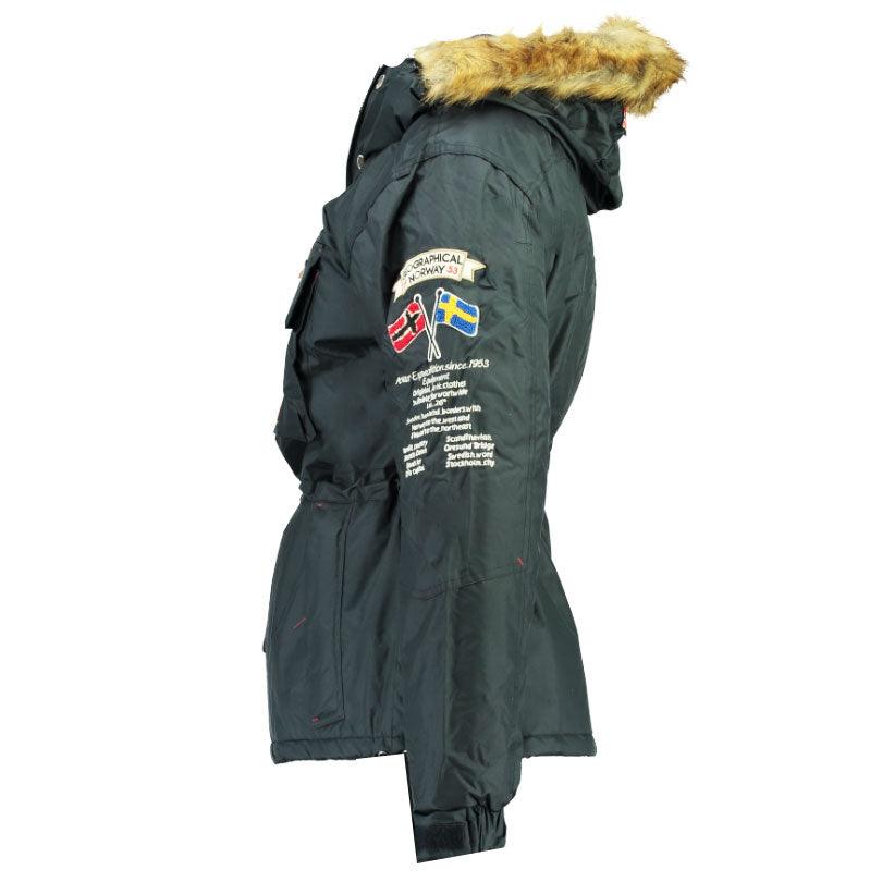 Parka De Niña Boomera Azul Marino - Image 3