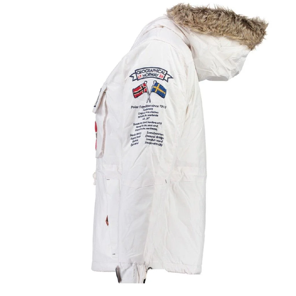 Parka De Niña Boomera Blanco - Image 3