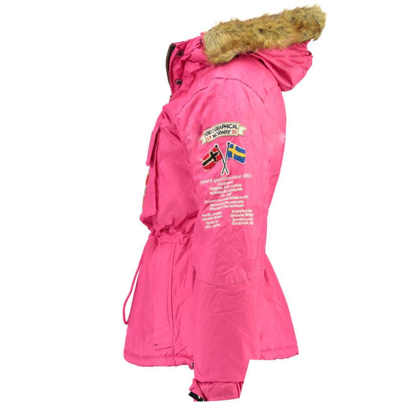 Parka De Niña Boomera Fucsia - Image 3