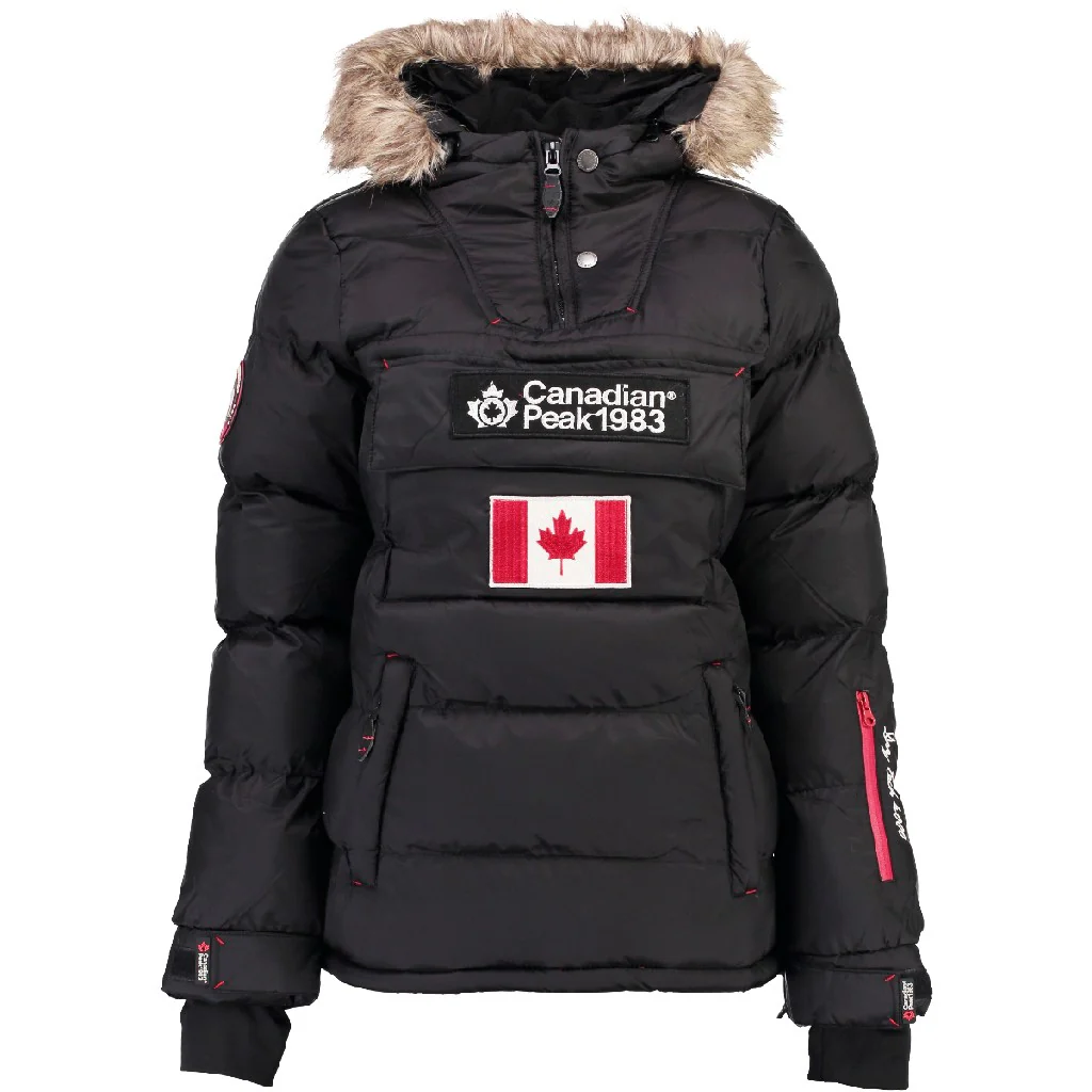 Parka De Niña Boudcheak Negro