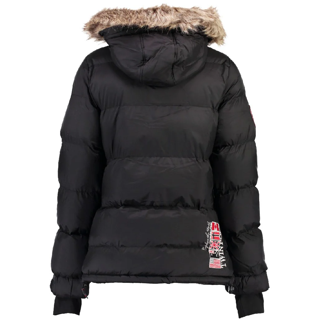 Parka De Niña Boudcheak Negro - Image 2