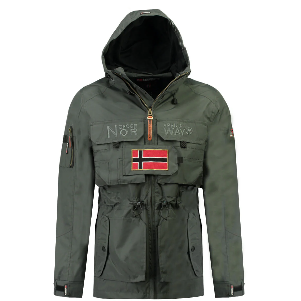 Parka De Niño Butcher Gris Oscuro