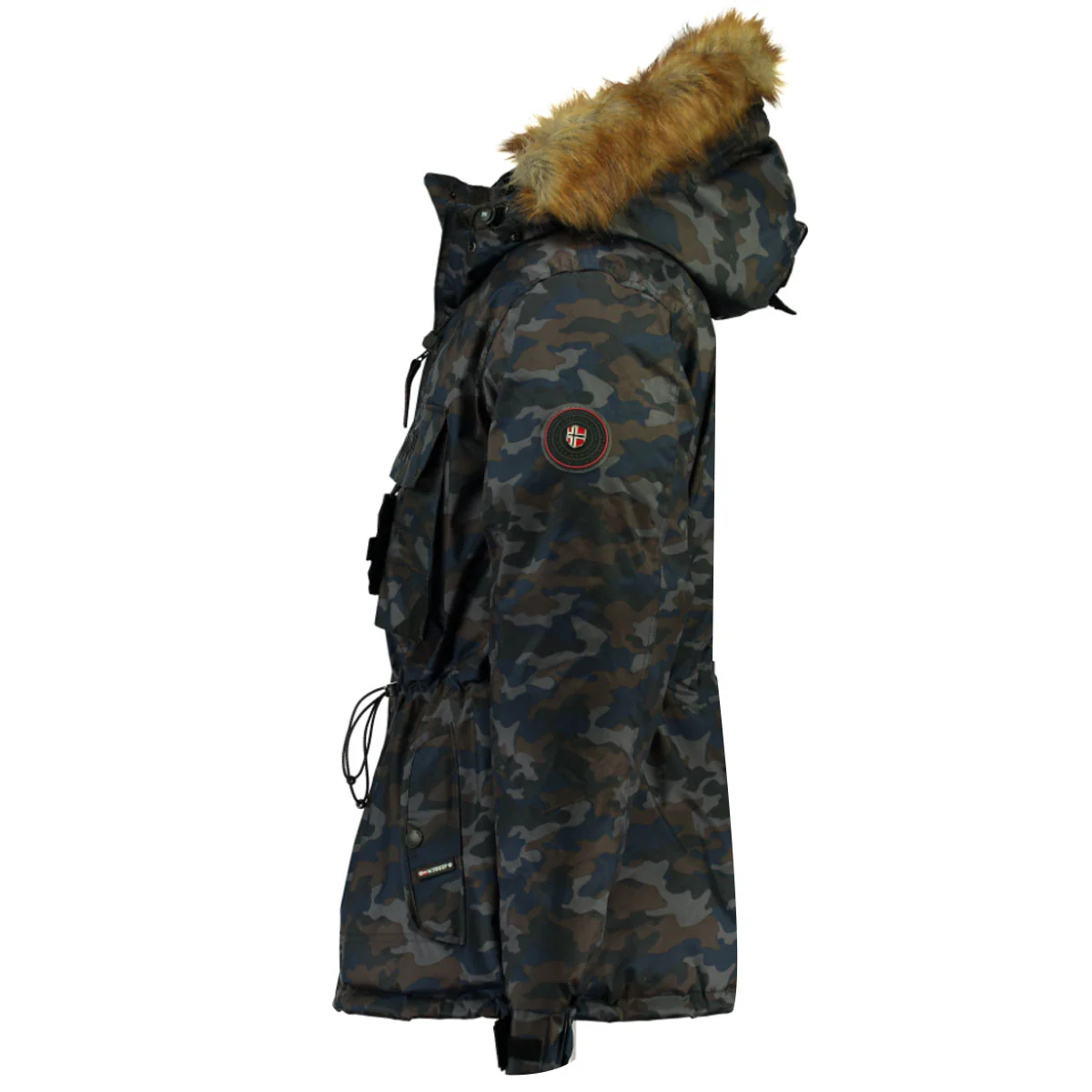 Parka Hombre Bench Camo 068 Azul Marino - Image 2