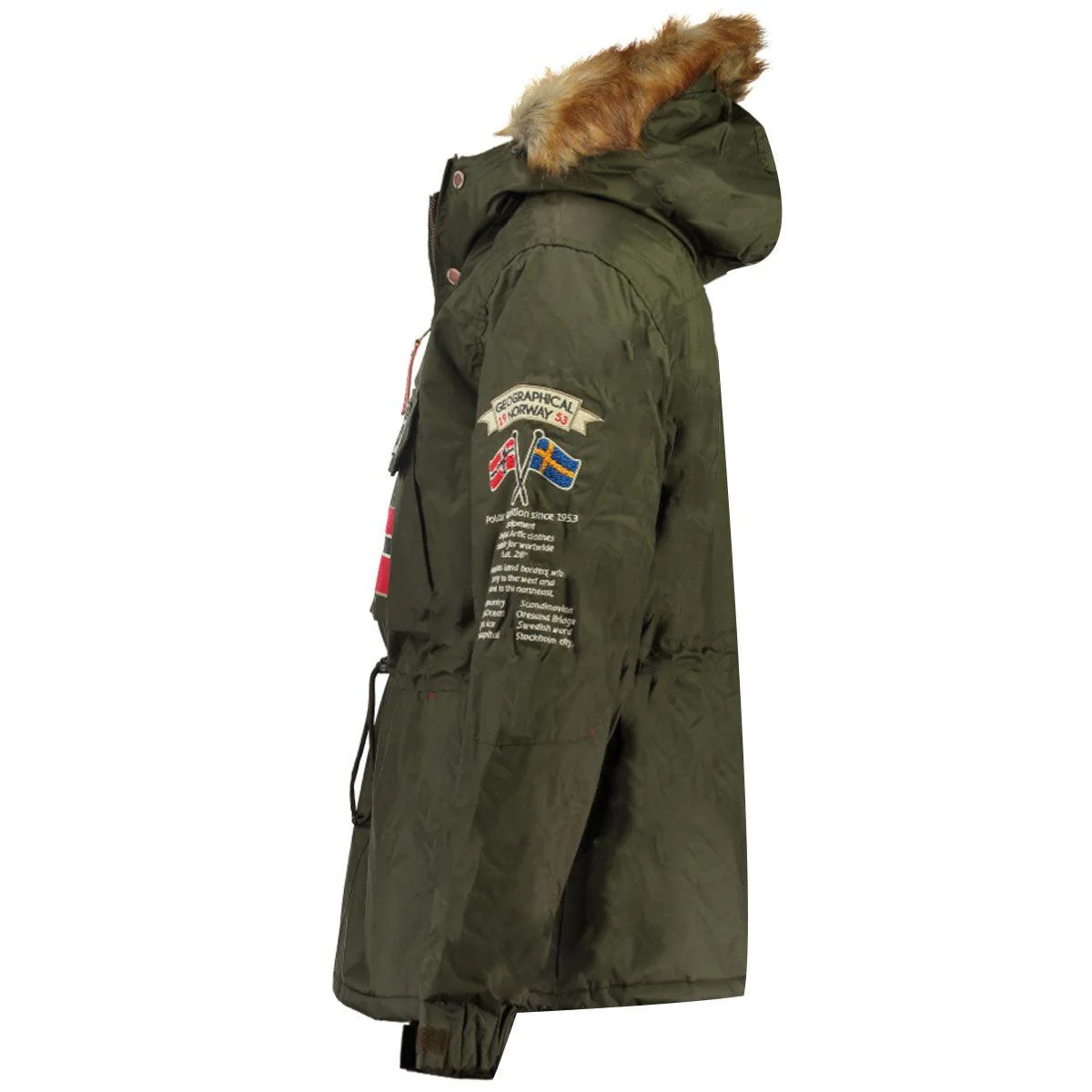 Parka Hombre Boomerang Kaki Militar - Image 3