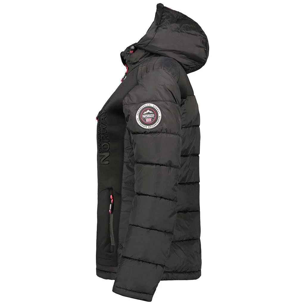 Parka Mujer Beachwood Negro - Image 4