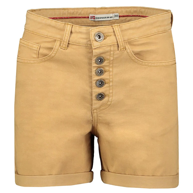 Bermudas De Mujer Pisak  Beige