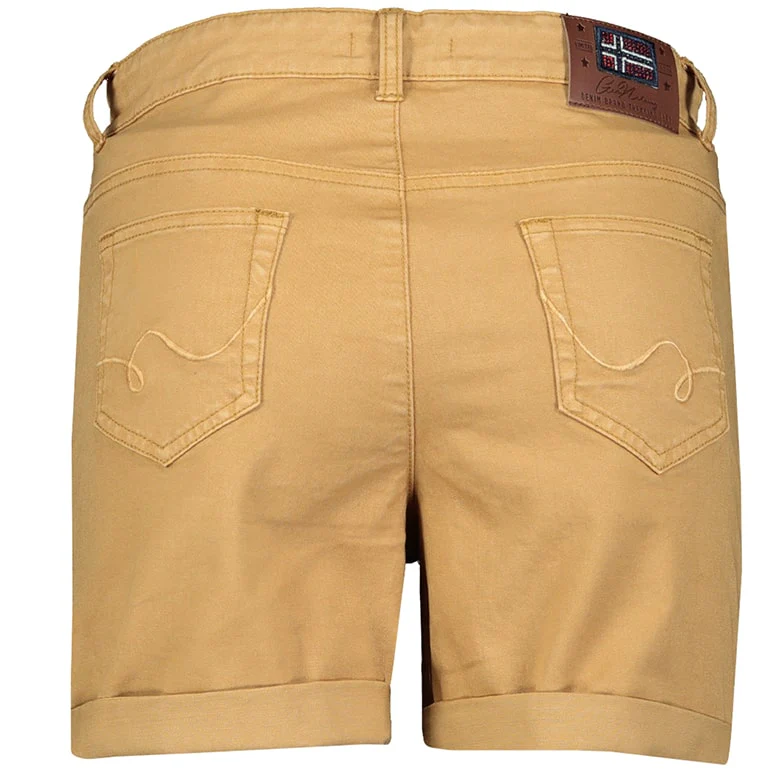 Bermudas De Mujer Pisak  Beige - Image 2