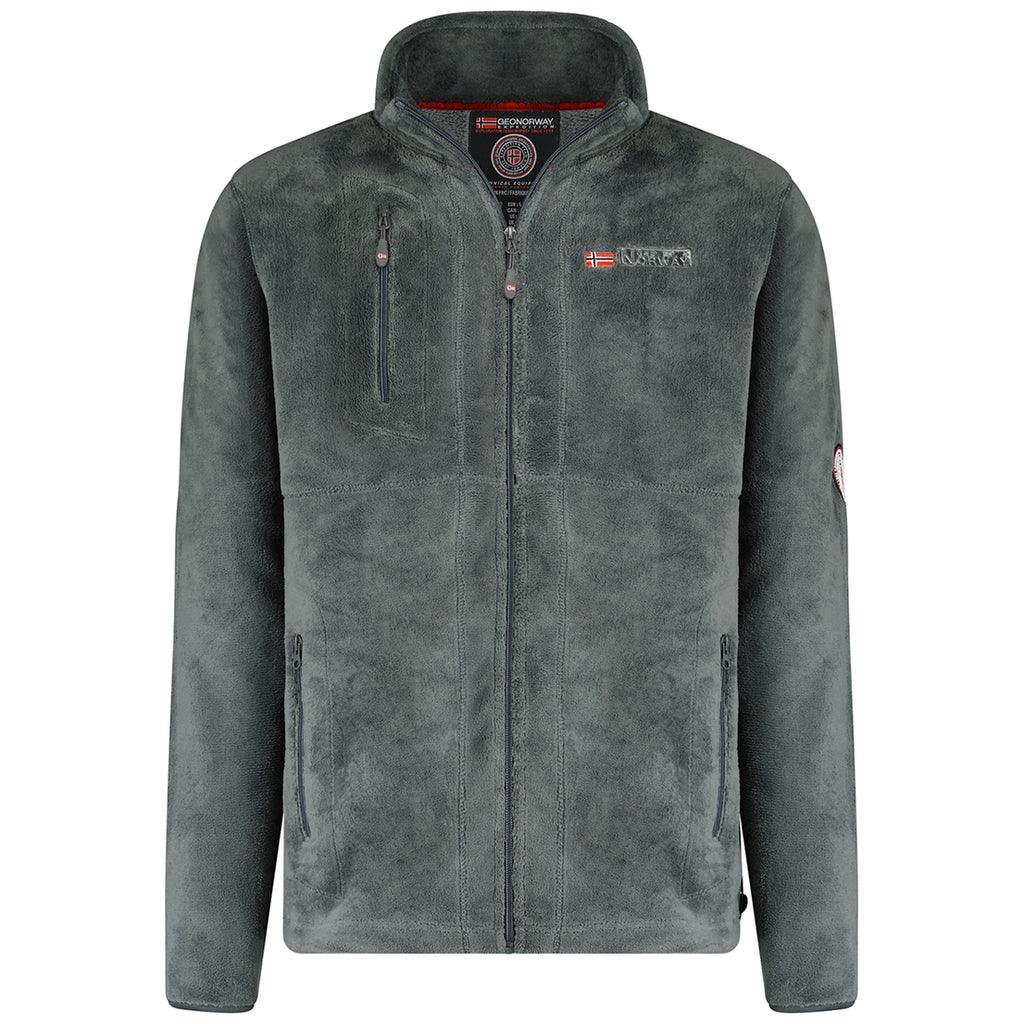 Polar De Hombre Upload Gris Oscuro