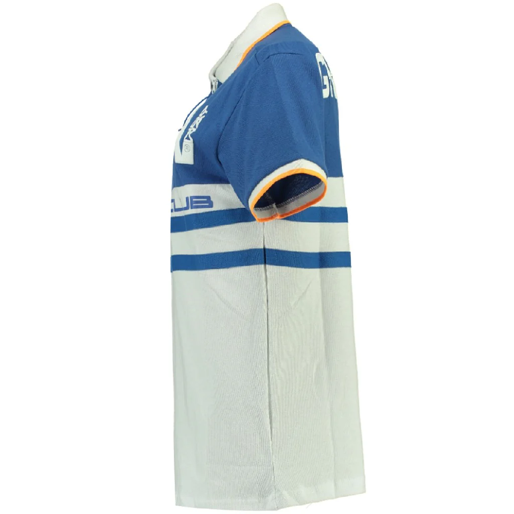 Polo De Hombre Kails Azul Eléctrico/ Blanco - Image 2
