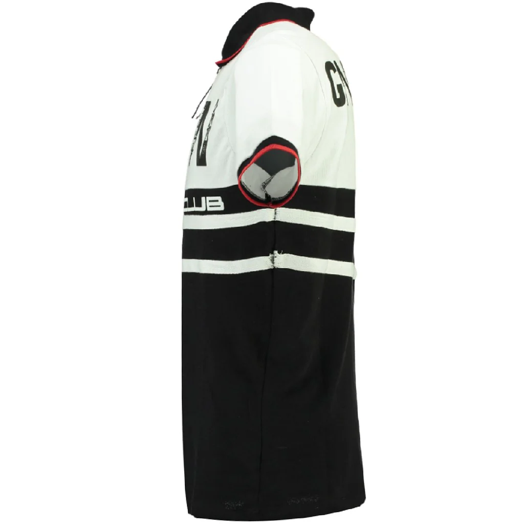 Polo De Hombre Kails Negro / Blanco - Image 2