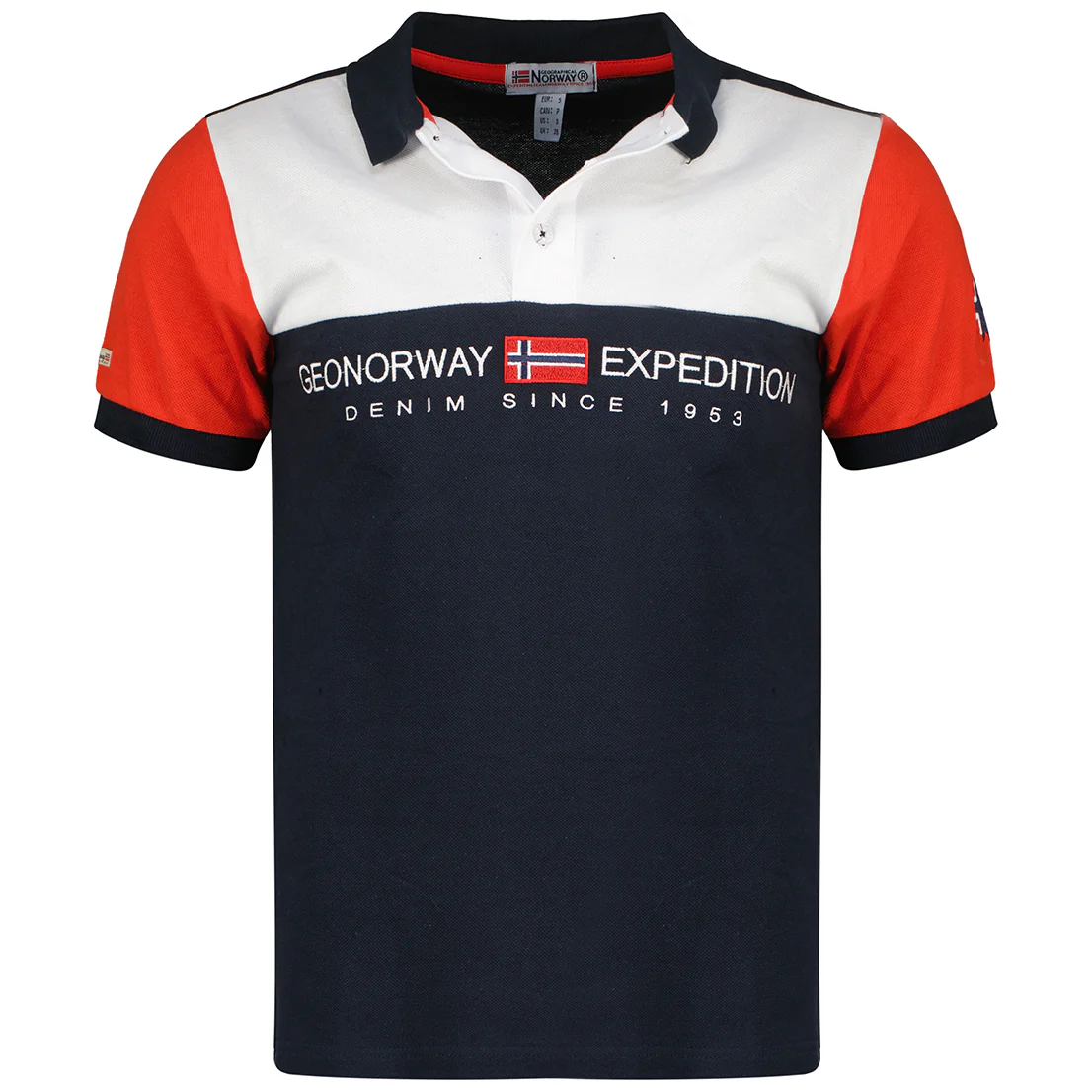 Polo De Hombre Kalfinger Azul Marino