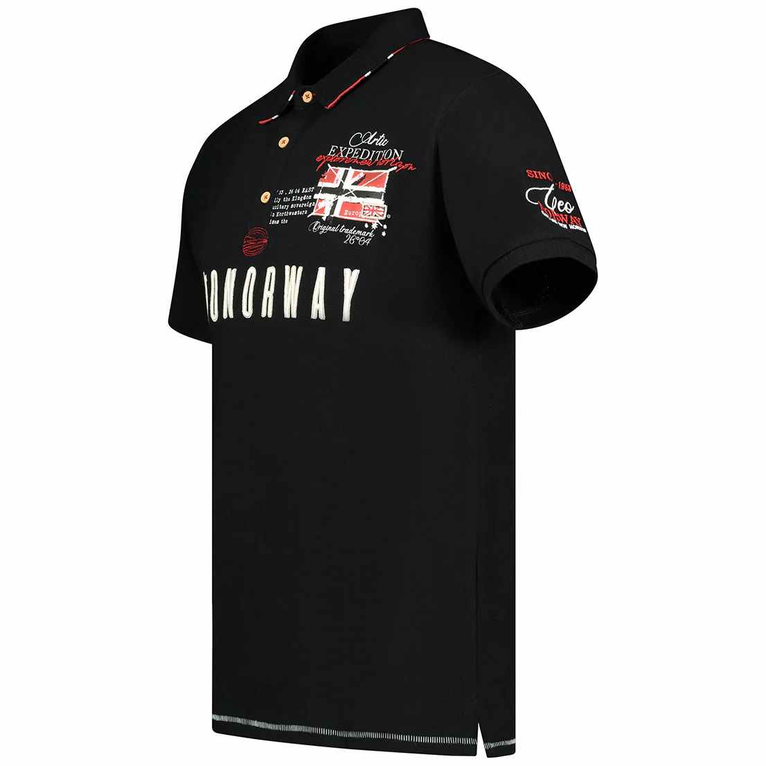 Polo De Hombre Kason  Negro - Image 3