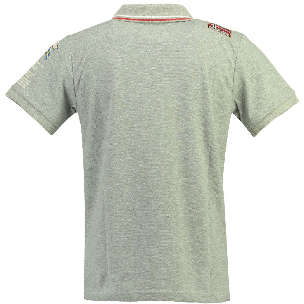 Polo De Hombre Kayfour Gris Melange - Image 2