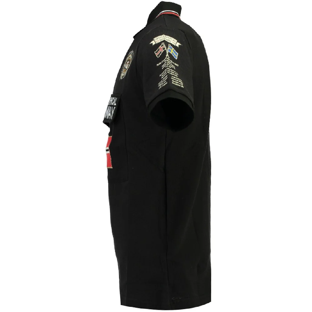 Polo De Hombre Kayfour Negro - Image 3