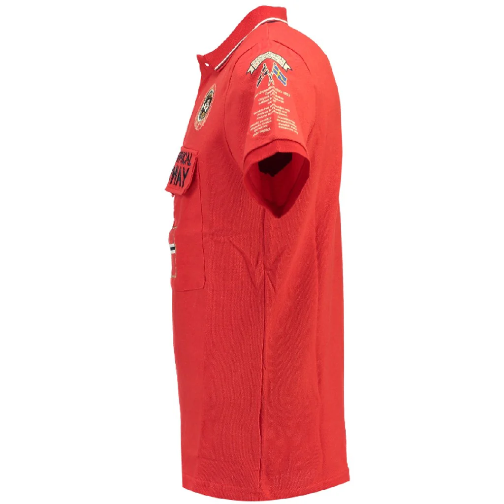 Polo De Hombre Kayfour Rojo - Image 3