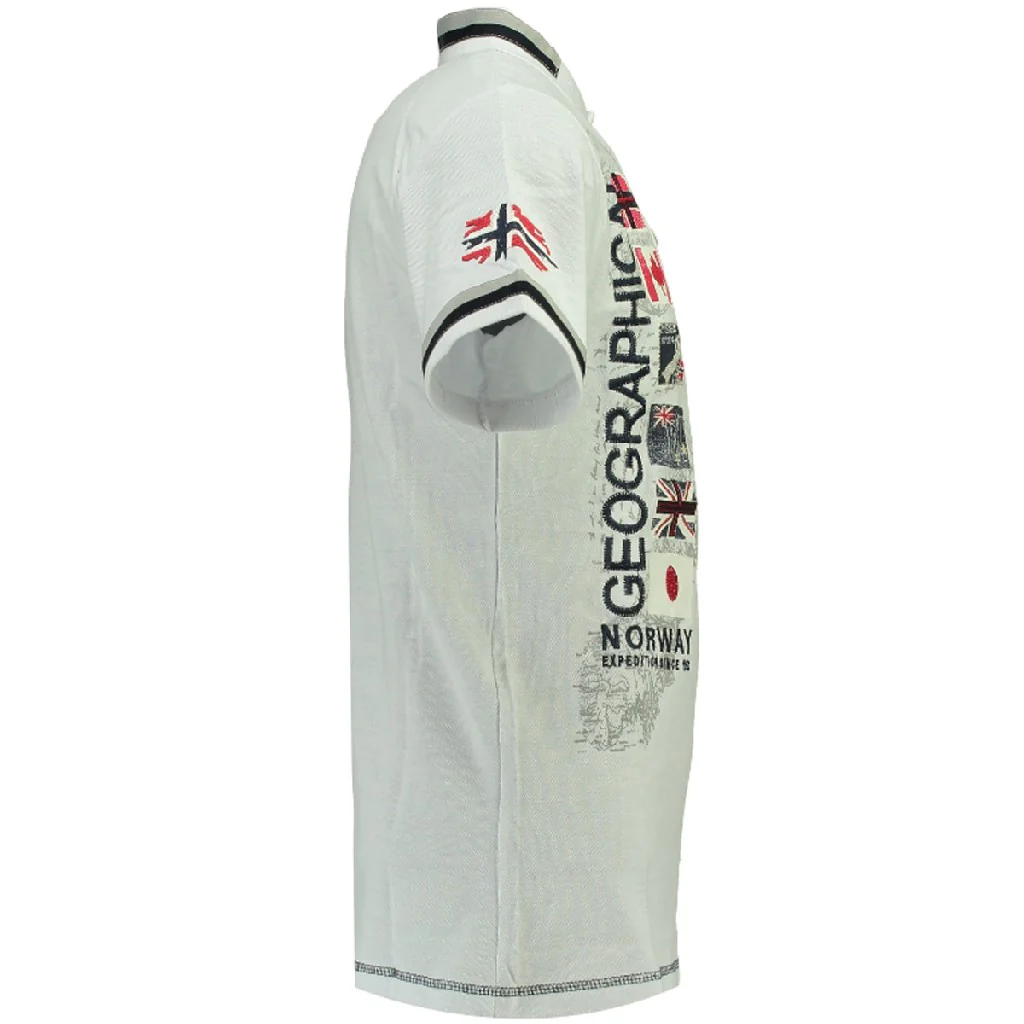 Polo De Hombre Kerabati Blanco - Image 3