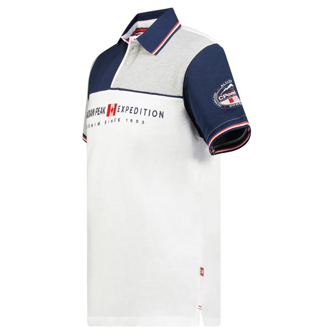 Polo Hombre Kondeak Blanco - Image 3
