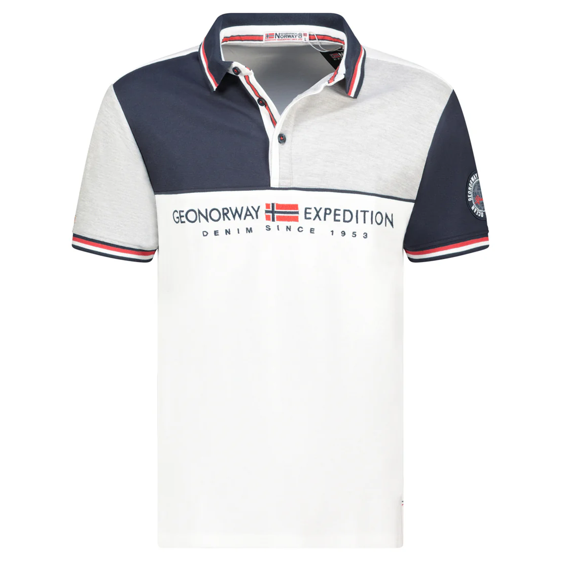 Polo Hombre Kondo Blanco