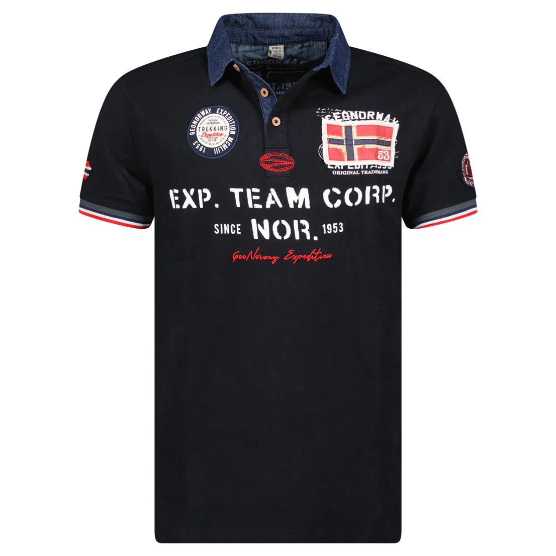 Polo Hombre Koptaine Negro
