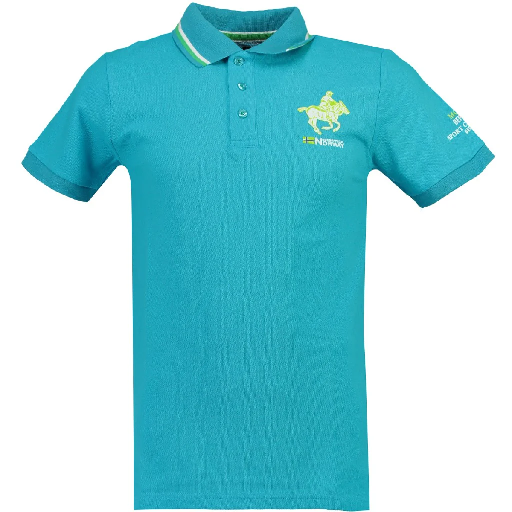 Polo Hombre Kouro Ass A Turquesa