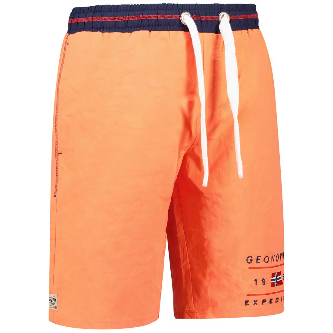 Bañador Hombre Qodzolo Coral Fluor - Image 3