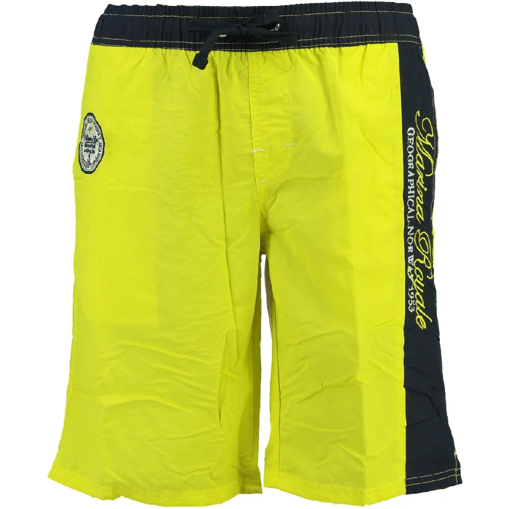 Bañador Niño Quannee Amarillo Fluor