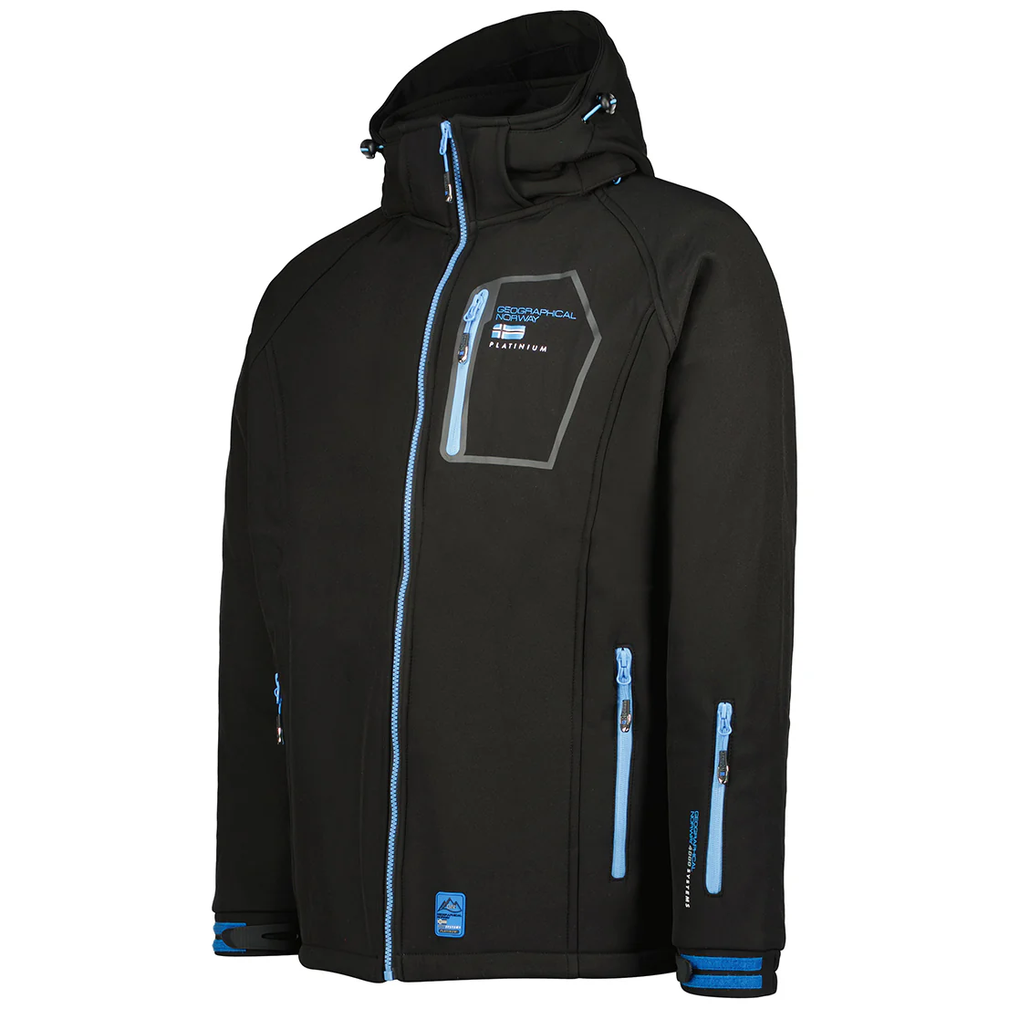 Softshell De Hombre Riziere Negro - Image 3
