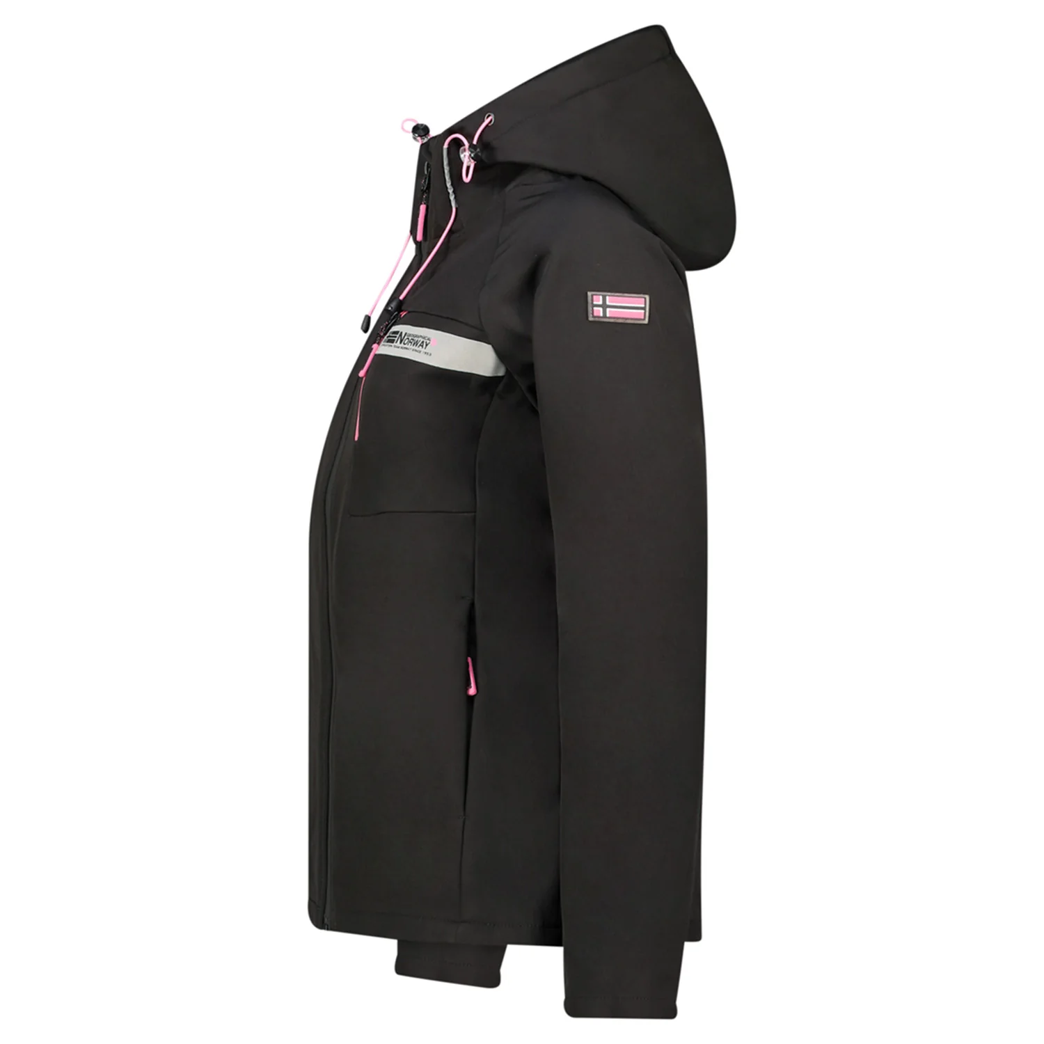 Softshell De Mujer Tendresse Negro - Image 3