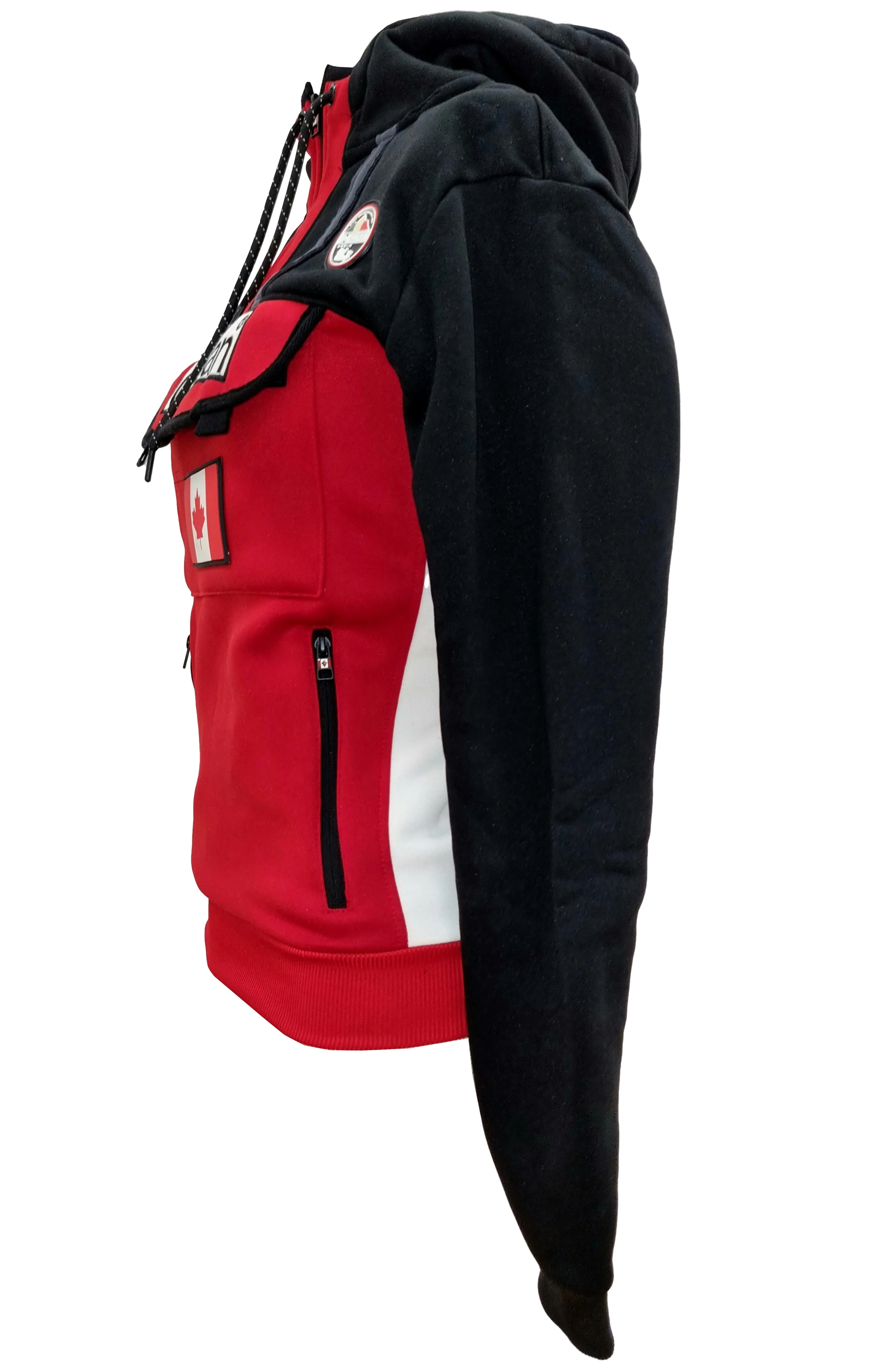 Sudadera De Hombre Fitakeak Negro / Rojo - Image 3