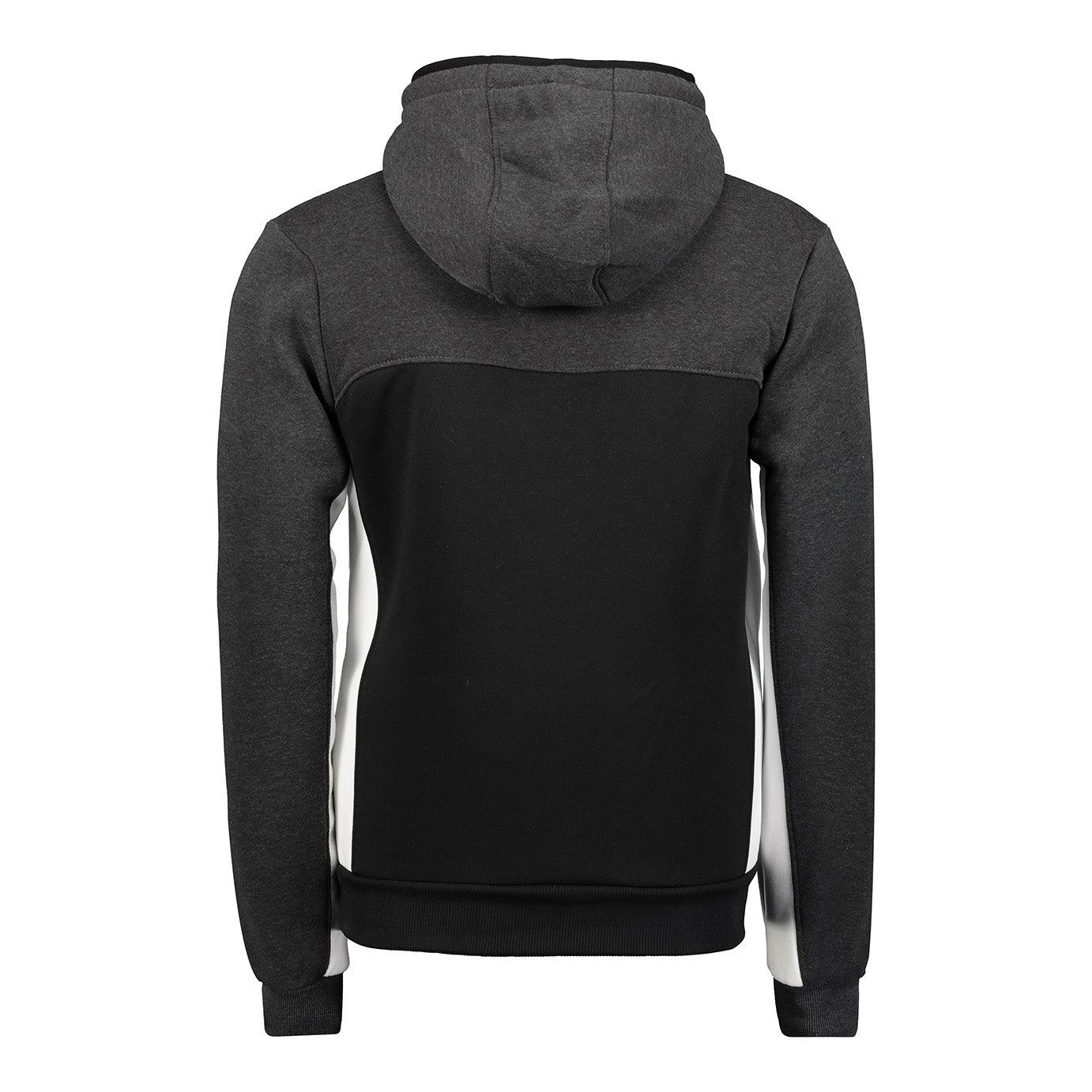 Sudadera De Hombre Fitakol Gris Oscuro. / Negro. - Image 2