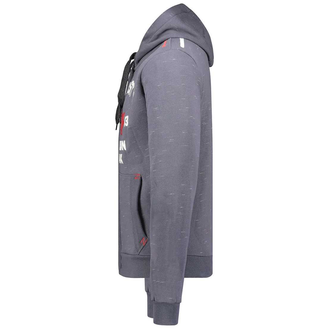 Sudadera De Hombre Fungle Gris Oscuro - Image 4