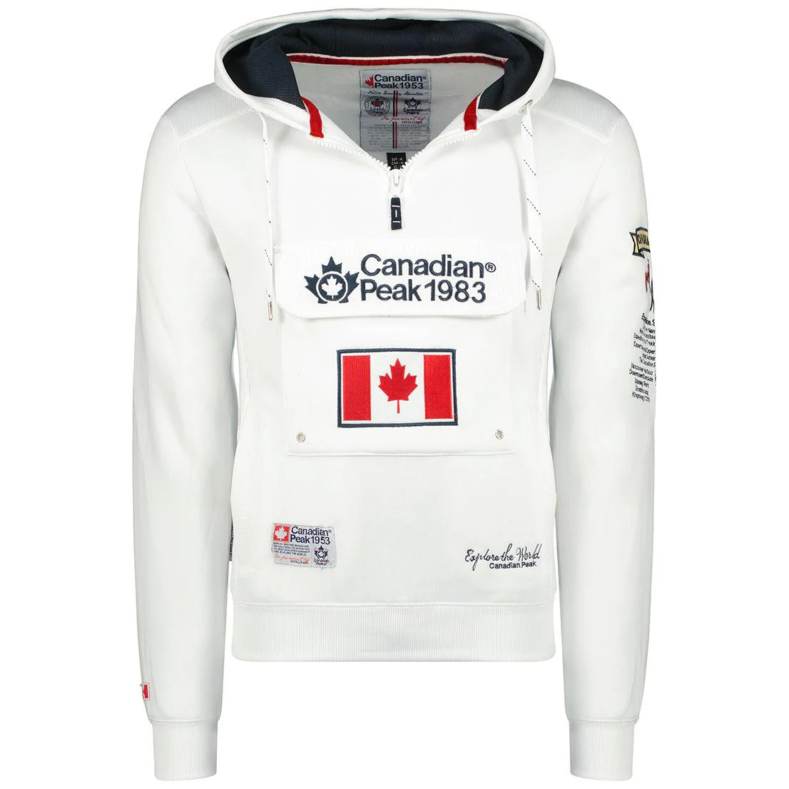 Sudadera De Hombre Galapagos Blanco