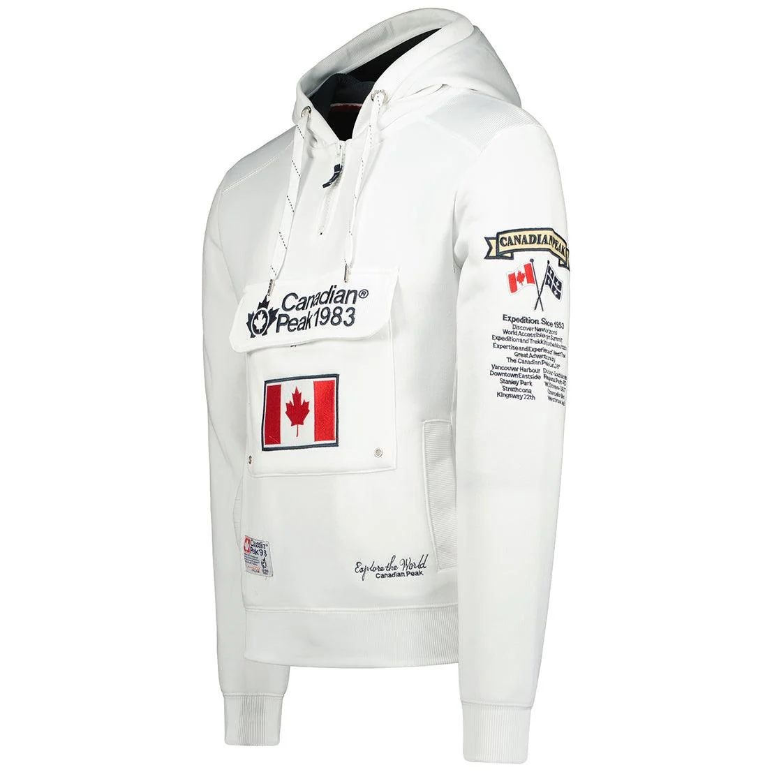 Sudadera De Hombre Galapagos Blanco - Image 3