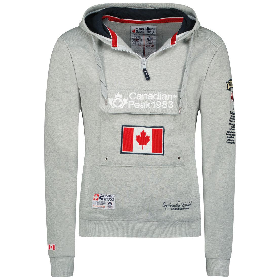 Sudadera De Hombre Galapagos Gris Claro