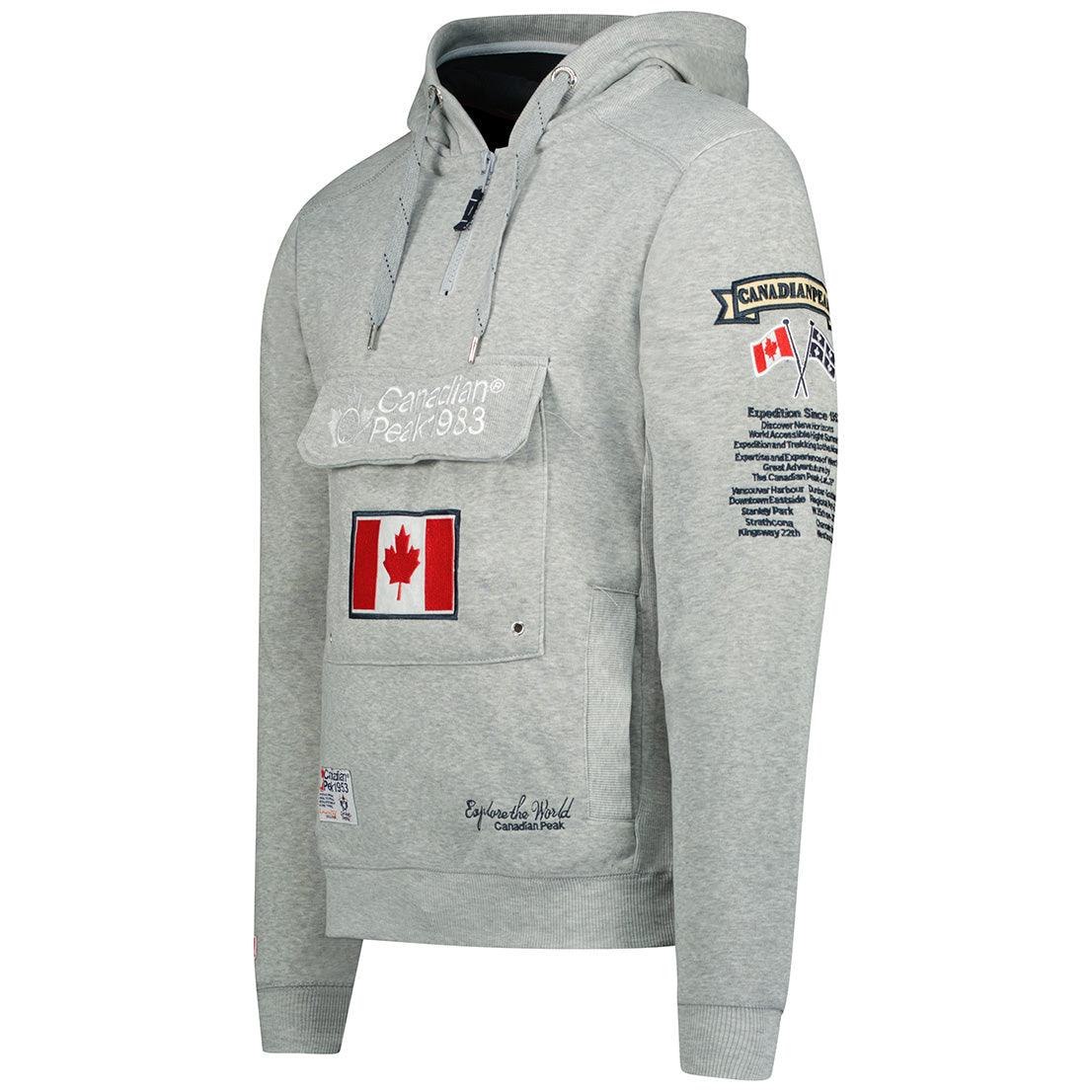Sudadera De Hombre Galapagos Gris Claro - Image 3