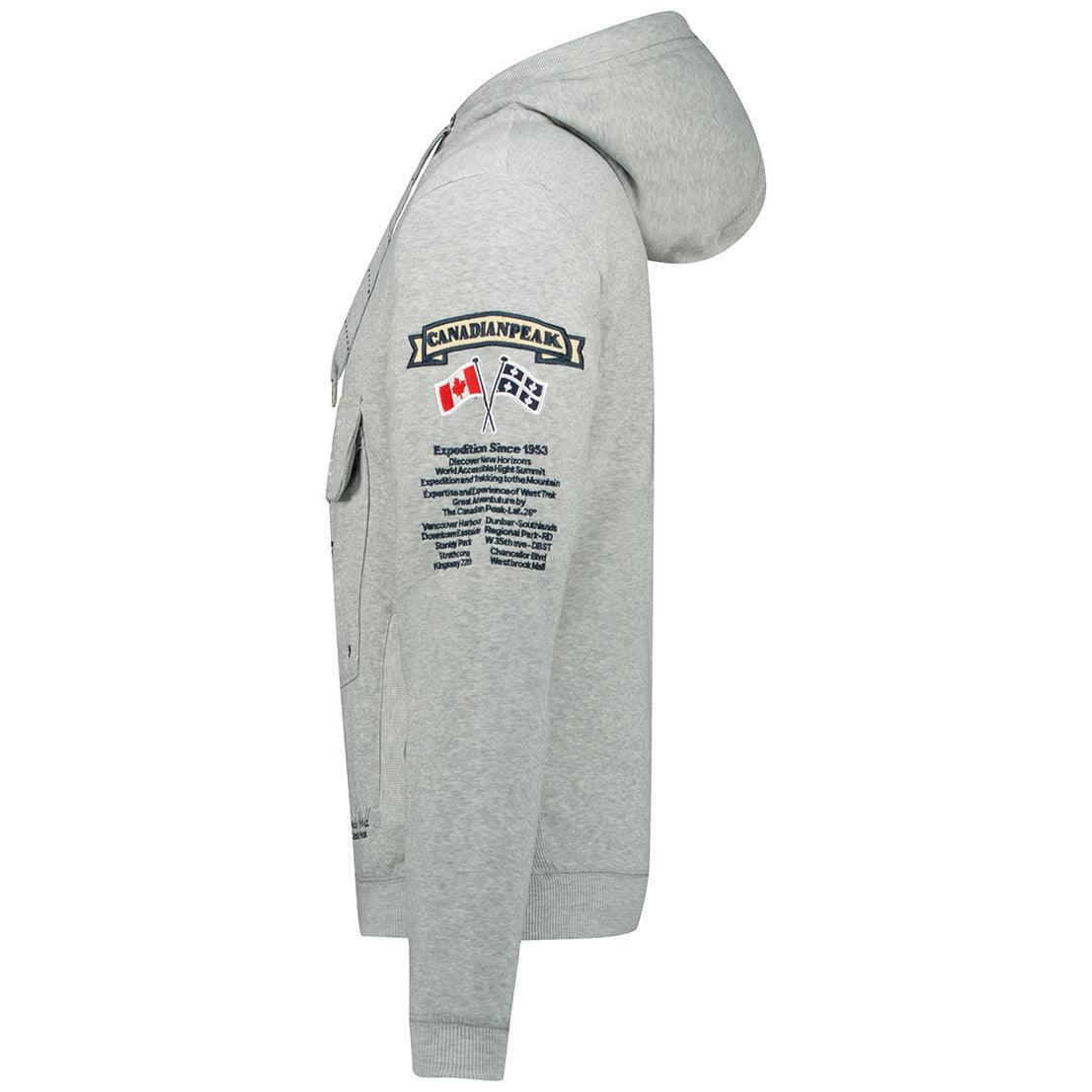 Sudadera De Hombre Galapagos Gris Claro - Image 4