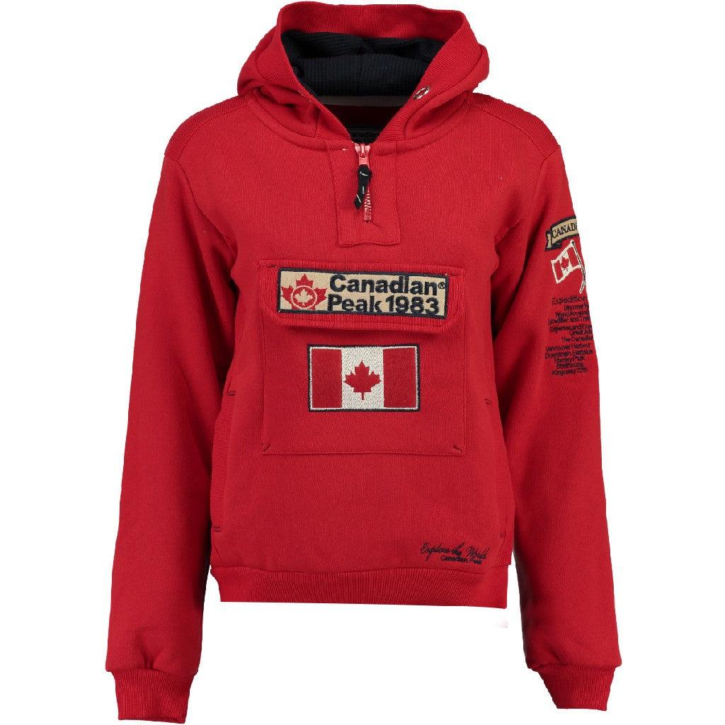 Sudadera De Hombre Galapagos Rojo.