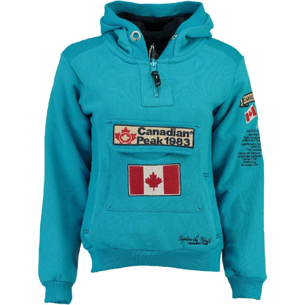 Sudadera De Hombre Galapagos Turquesa