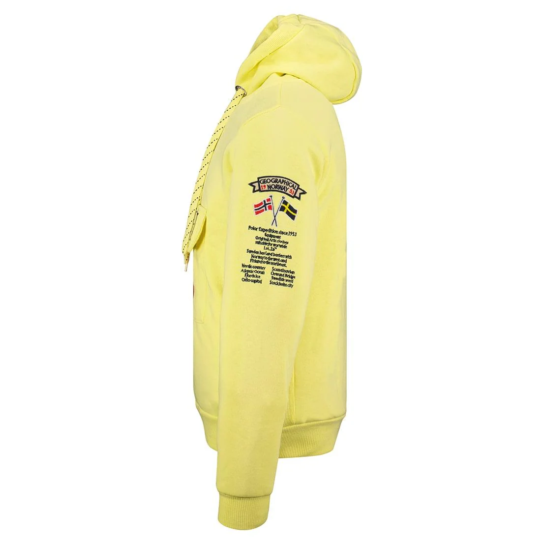 Sudadera Hombre Gymclass Amarillo Pastel - Image 3