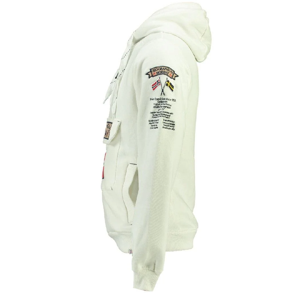 Sudadera De Hombre Gymclass Blanco - Image 3