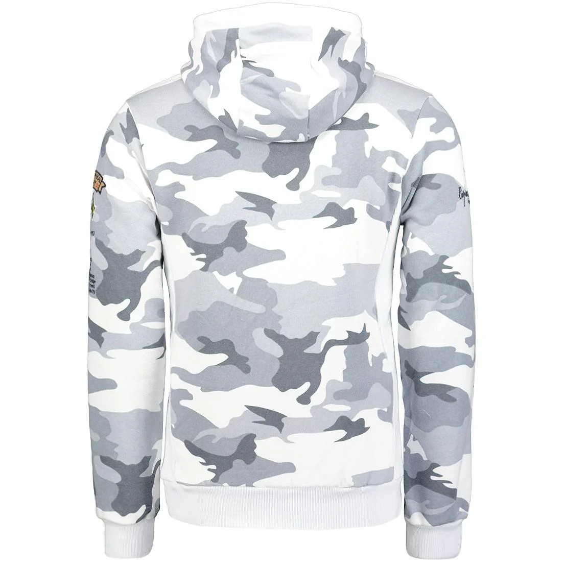 Sudadera De Hombre Gymclass Blanco Camo - Image 2