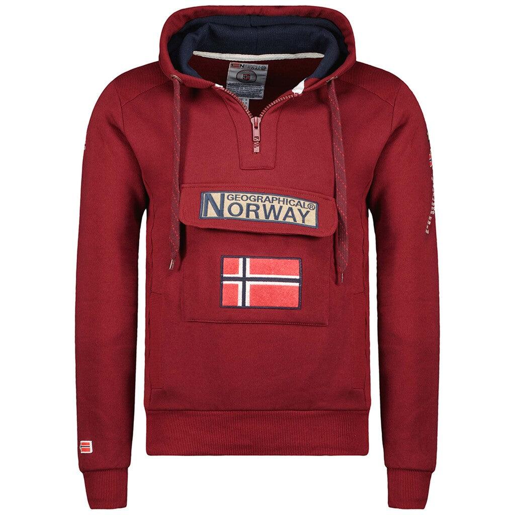 Sudadera De Hombre Gymclass Burdeos